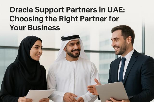 Oracle Support Partners in UAE